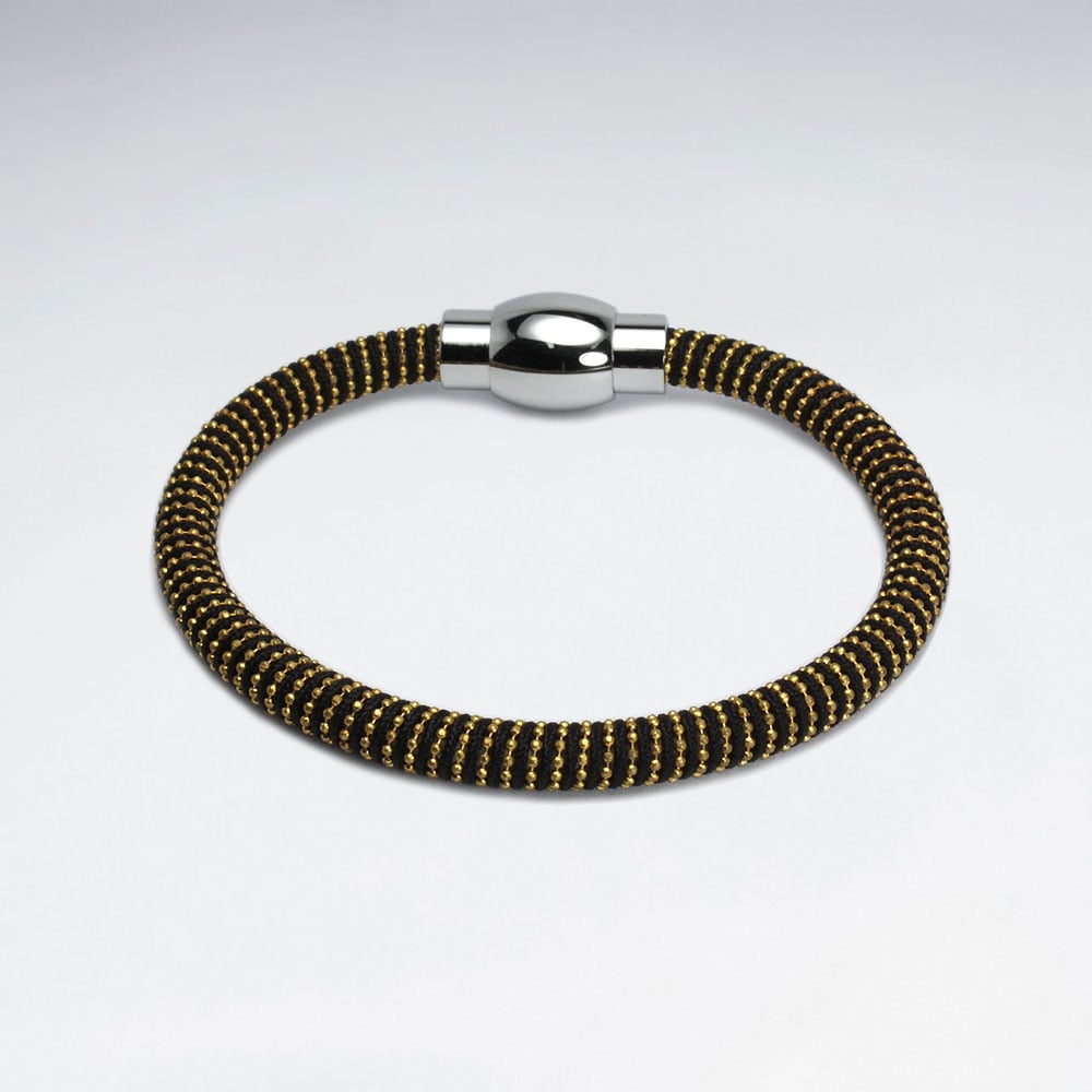 Stainless Steel "Bumblebee" Bracelet