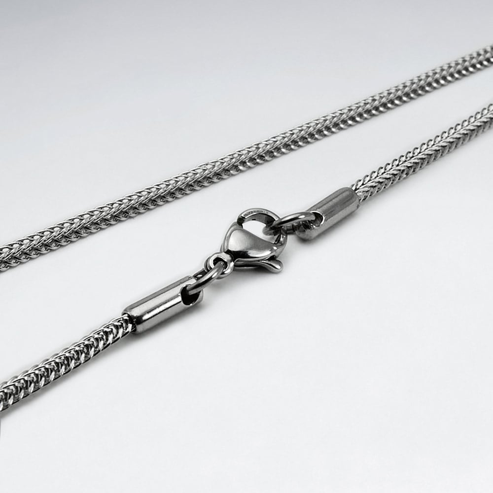 Stainless Steel Silky Box Chain Necklace Pack Of 5 Pieces