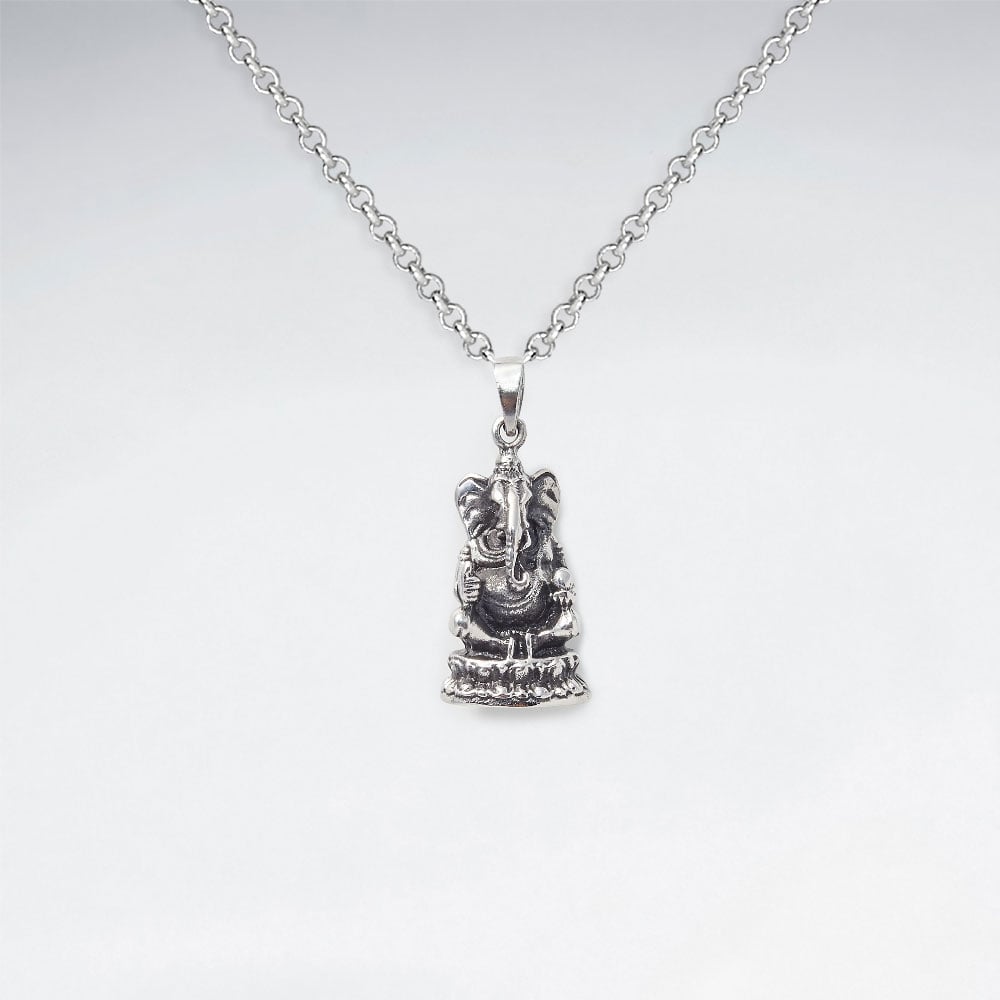 Stainless Steel Elephant Pendant