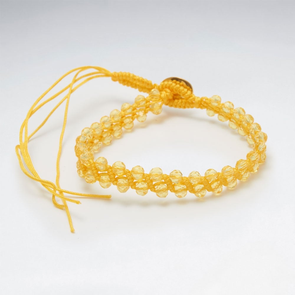Crystal Nylon Bracelet