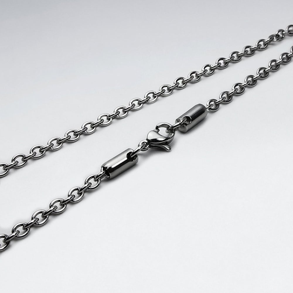 Stainless Steel Chain Link Necklace Pack Of 5 Pieces