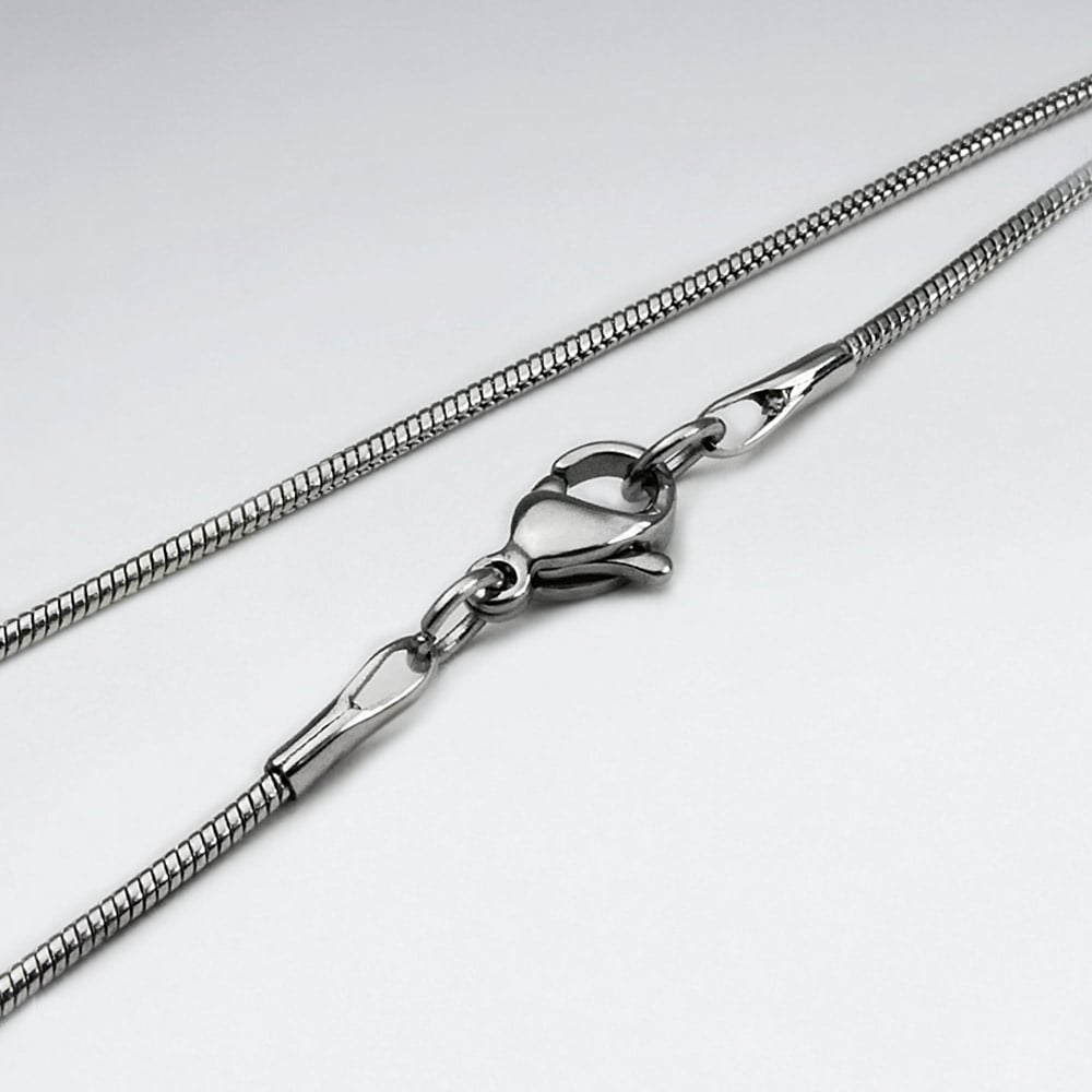 Stainless Steel Rope Snake Chain Necklace Pack Of 5 Pieces