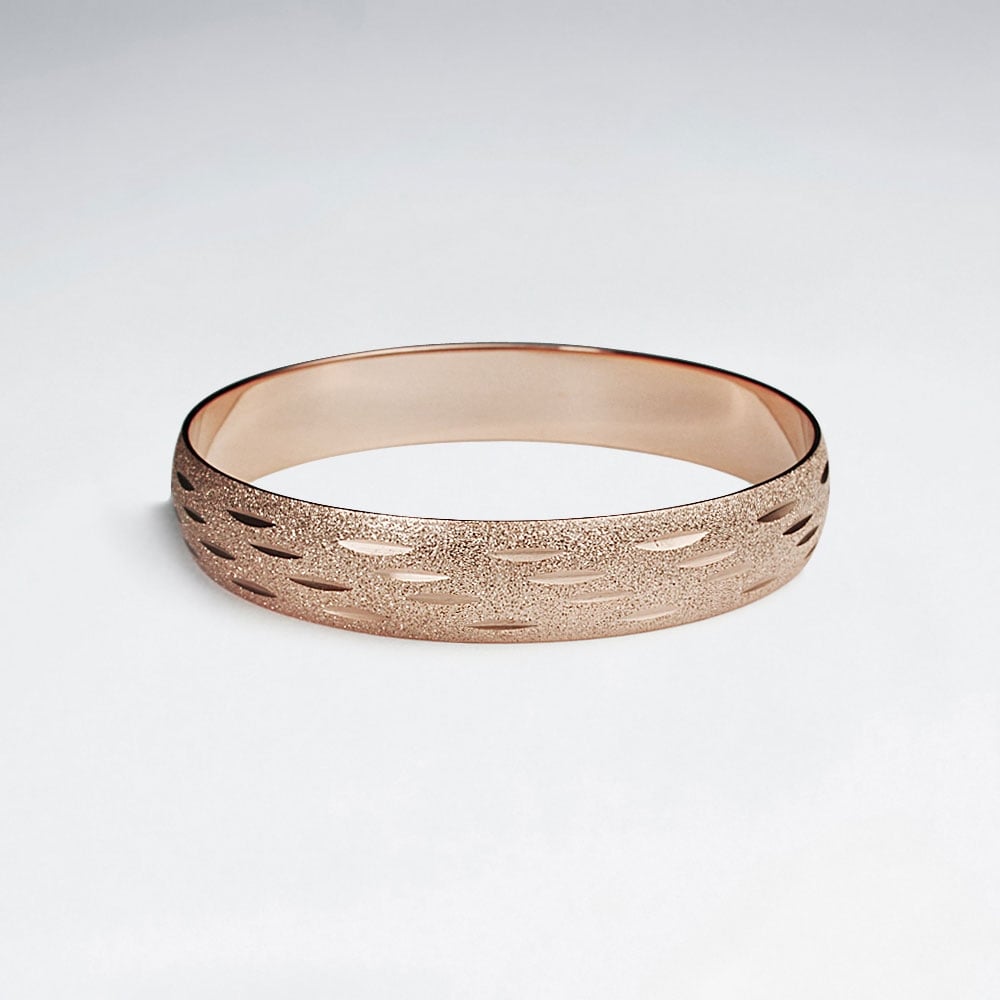 Stainless Steel Ghost Pattern Bangle