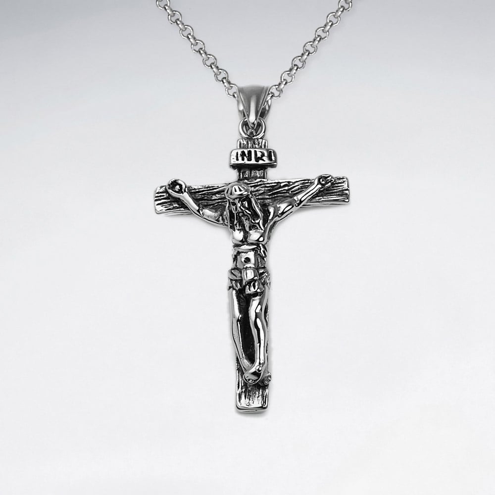 Stainless Steel Religious Cross Pendant