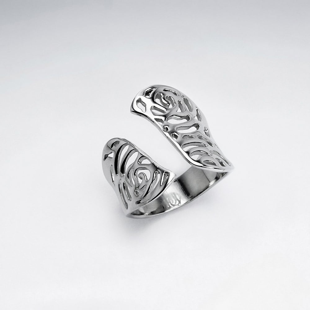 Stainless Steel Open Bypass Cutout Ring