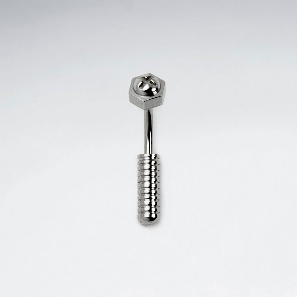 Stainless Steel Screw Body Piercing