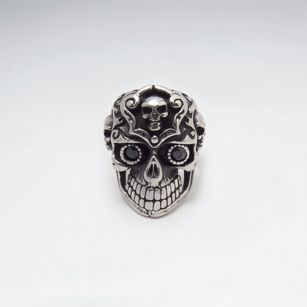Stainless Steel Skull Ring