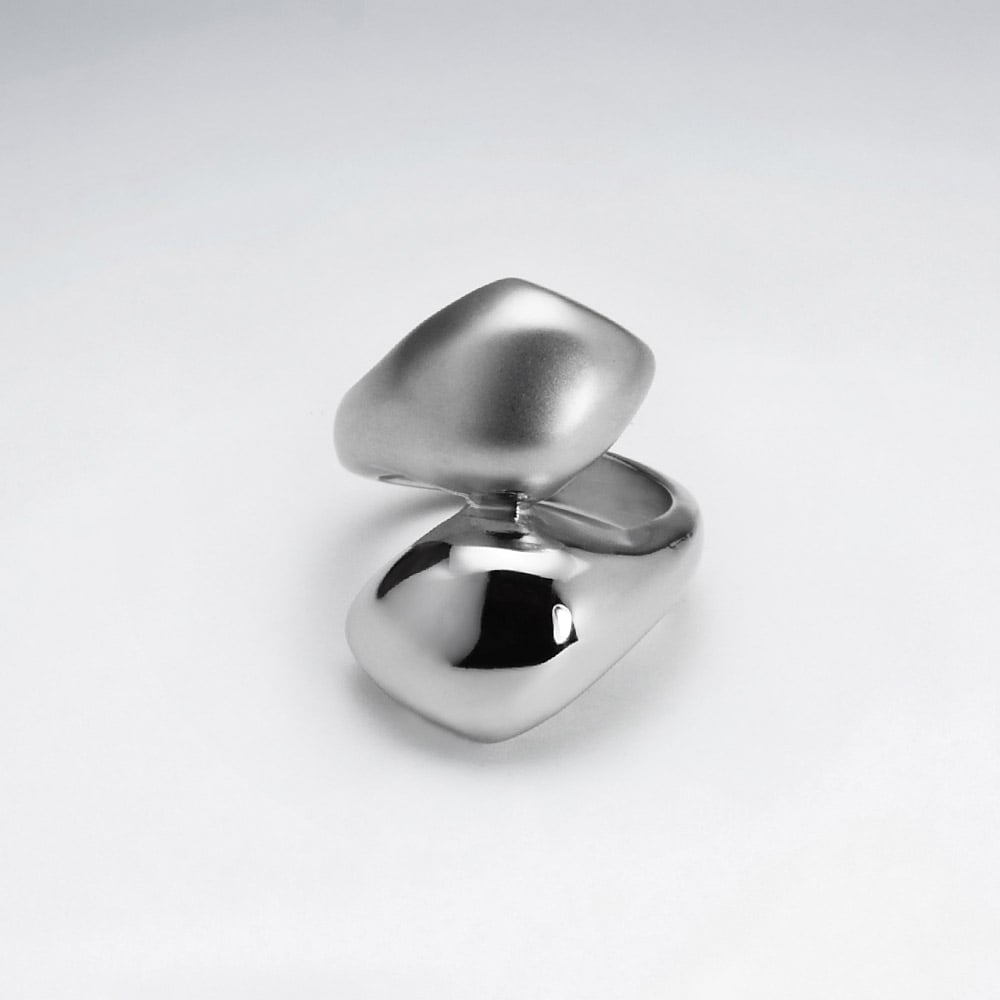 Stainless Steel Fashion Wrap Ring