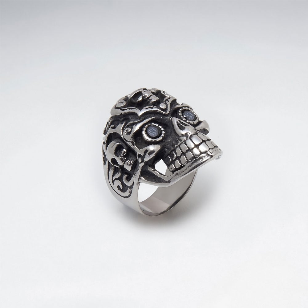 Stainless Steel Skull Ring