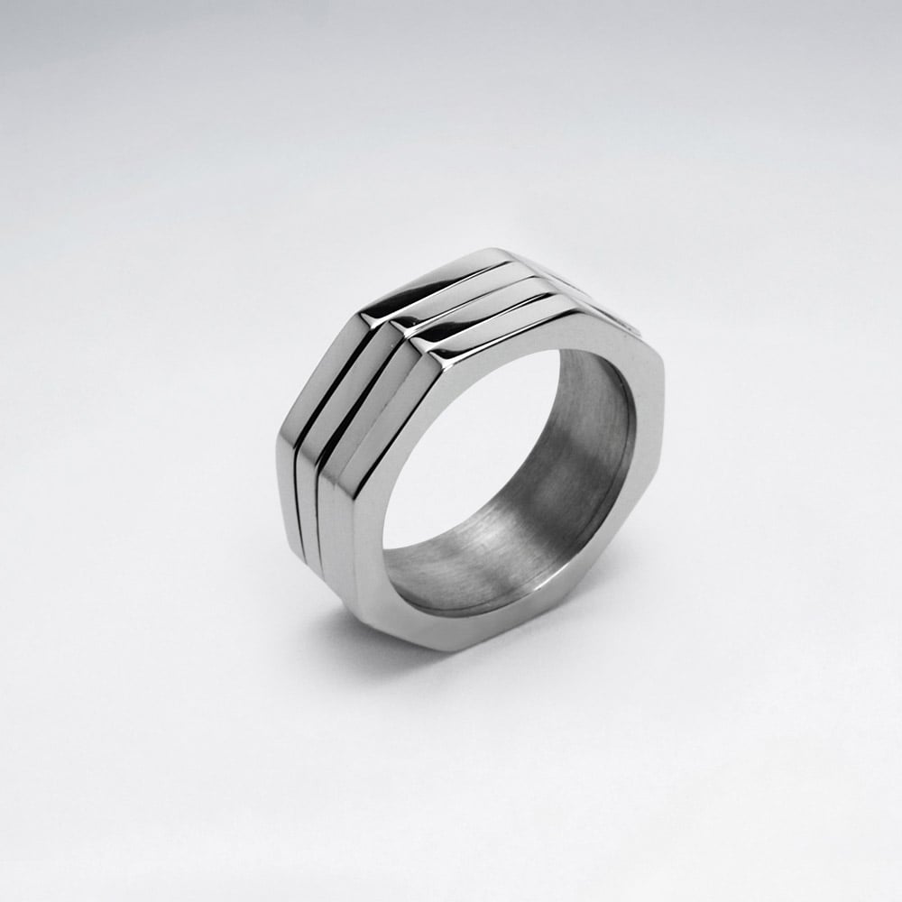 Stainless SteelGrooved Bolt Ring