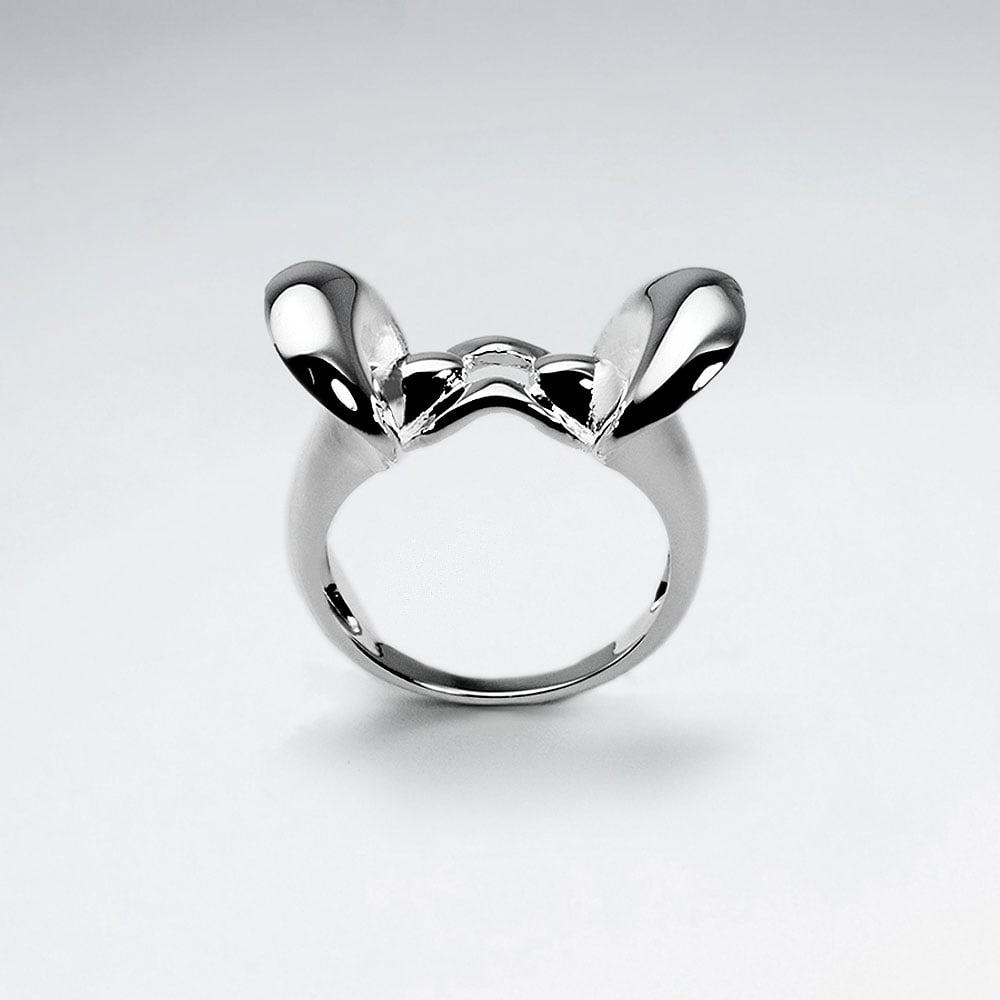 Smooth Saddle Brass Dimension Ring