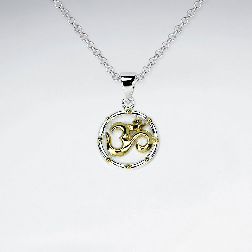 Sterling Silver Openwork Inspired Designs Pendant