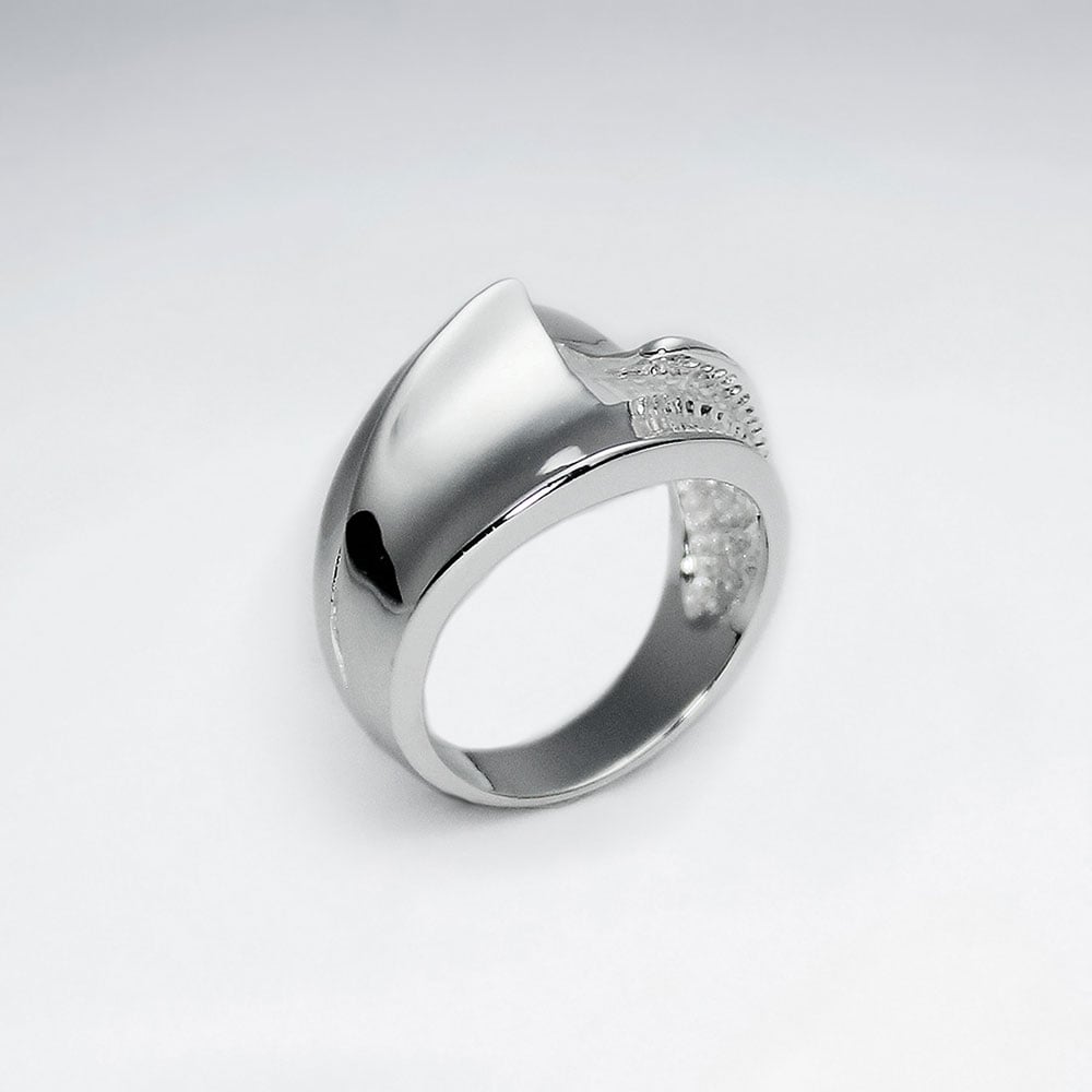 A Simple Band Sterling Silver Ring