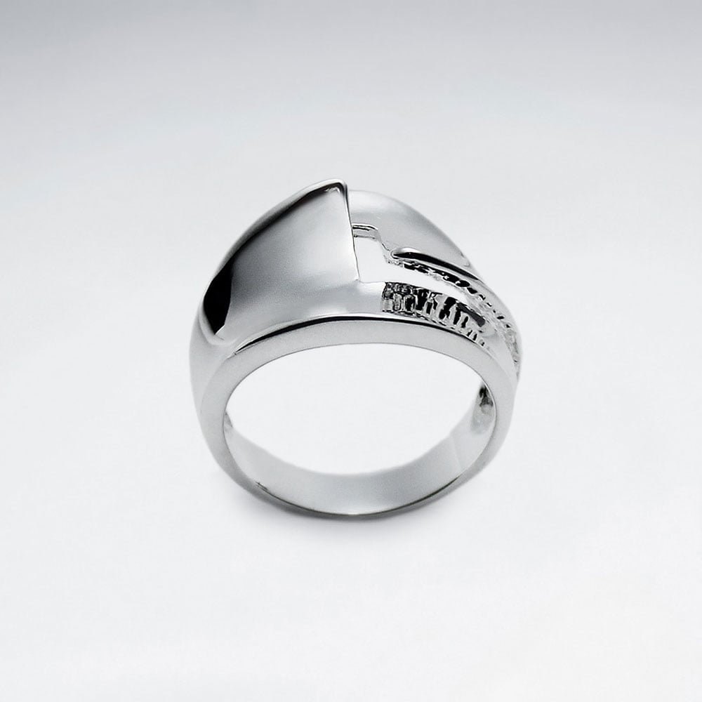 A Simple Band Sterling Silver Ring