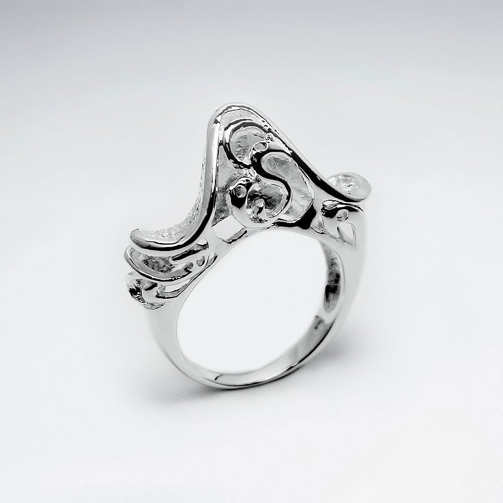 Sterling Silver Contemporary Design Ring
