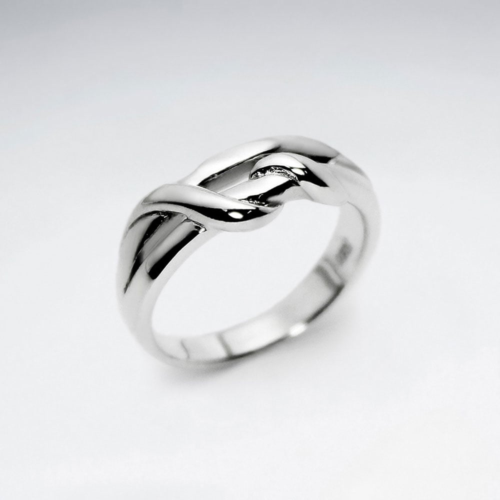 Sterling Silver Simple Lines Design Ring