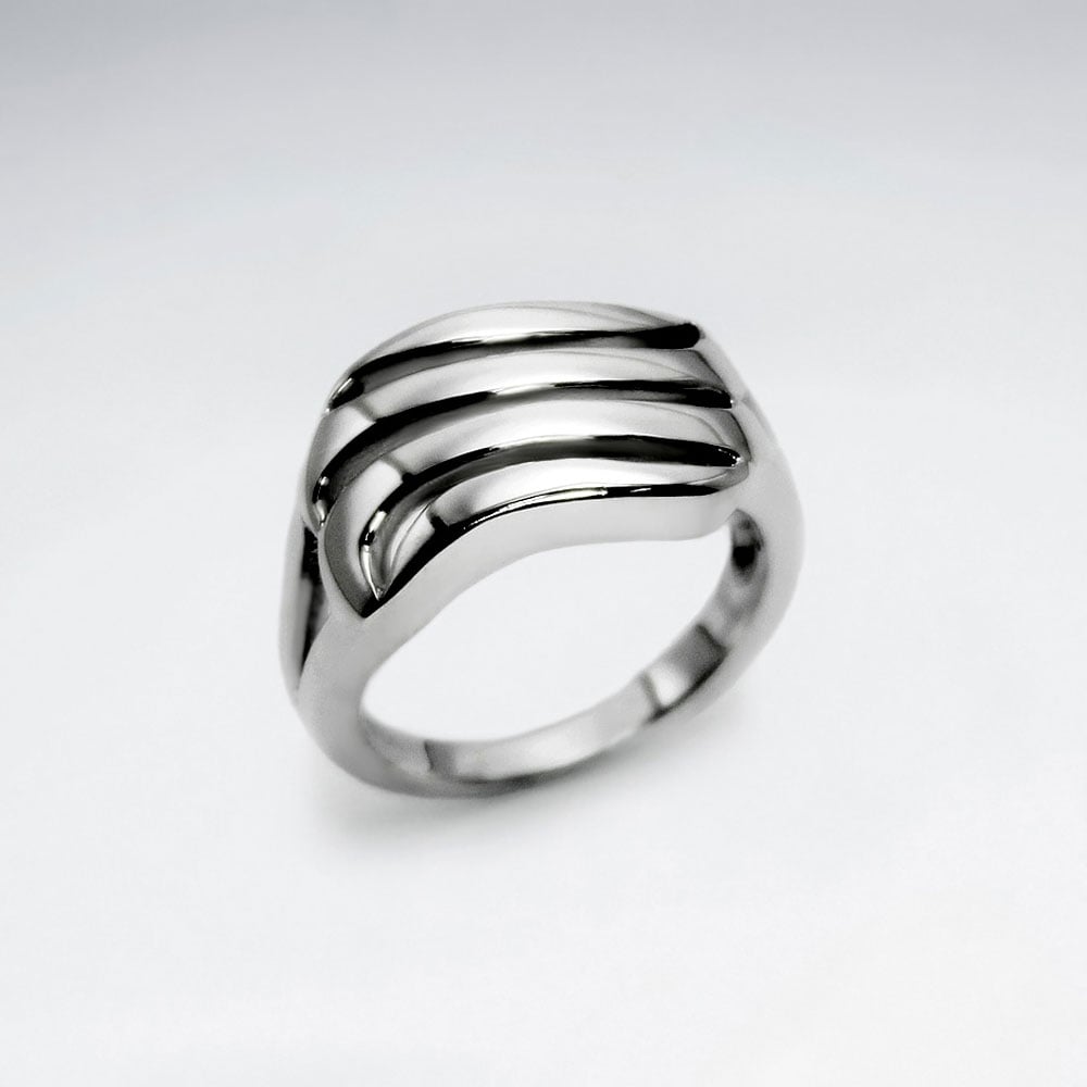 Sterling Silver Simple Design