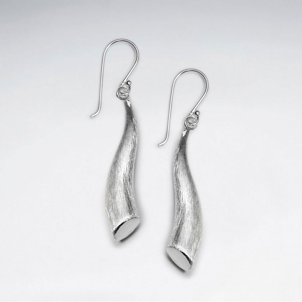 Sterling Silver Art Nouveau Earrings