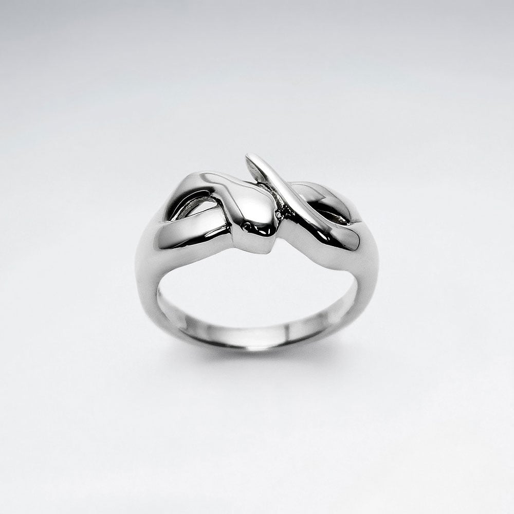 Sterling Silver Snake  Design Ring