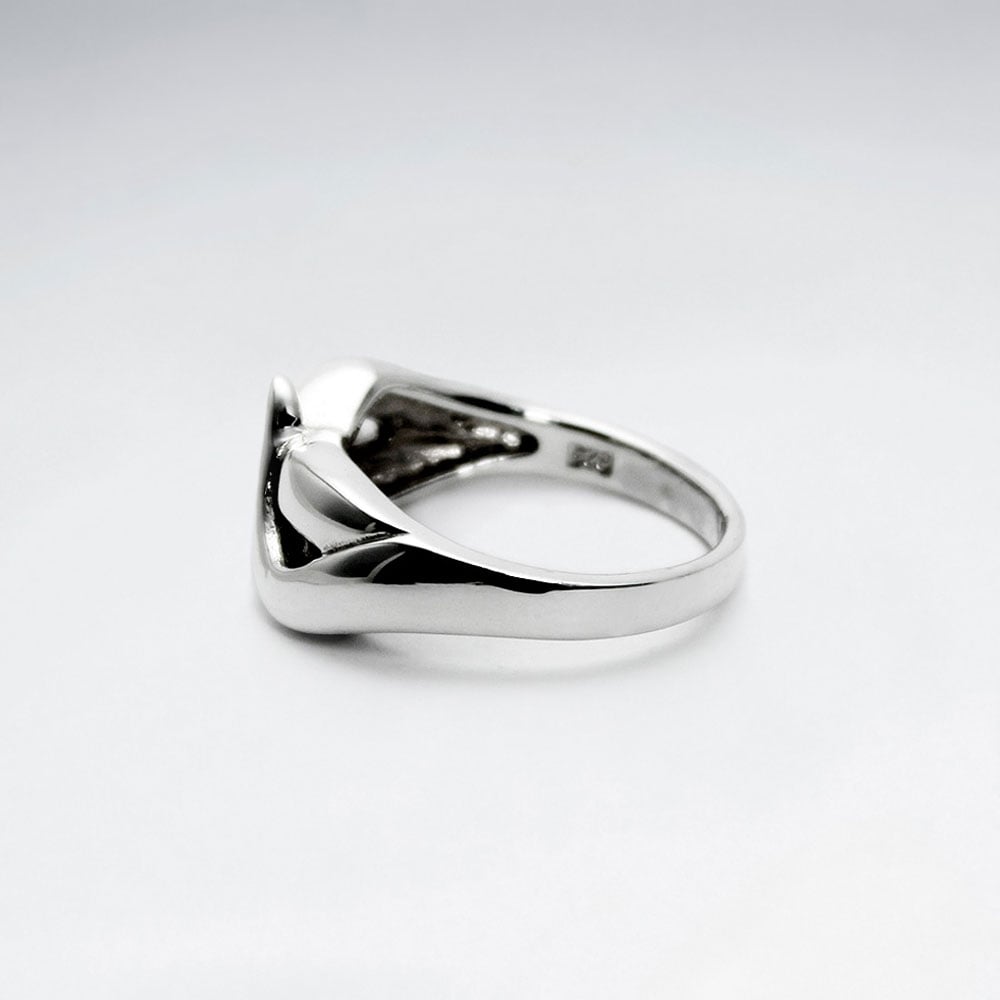 Sterling Silver Snake  Design Ring