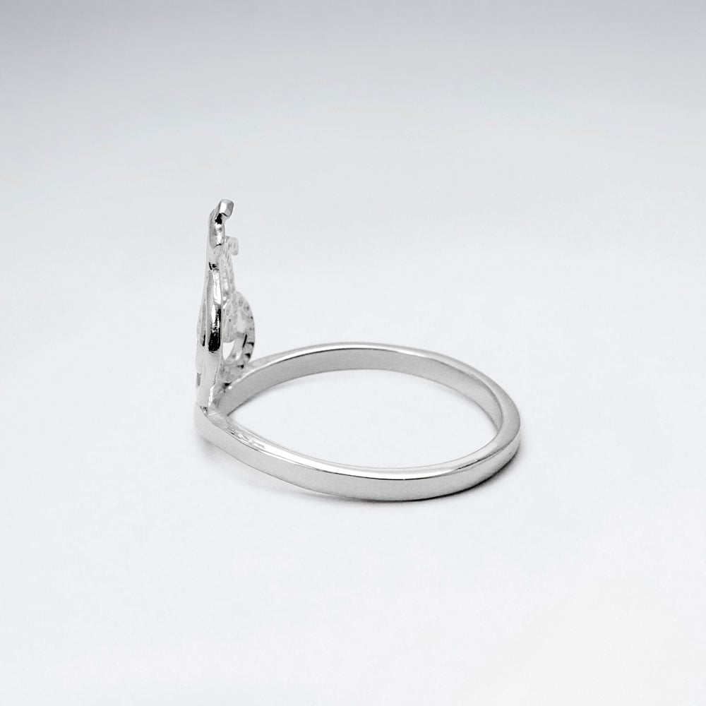 Sterling Silver Classic Cruiser Bicycle Ring