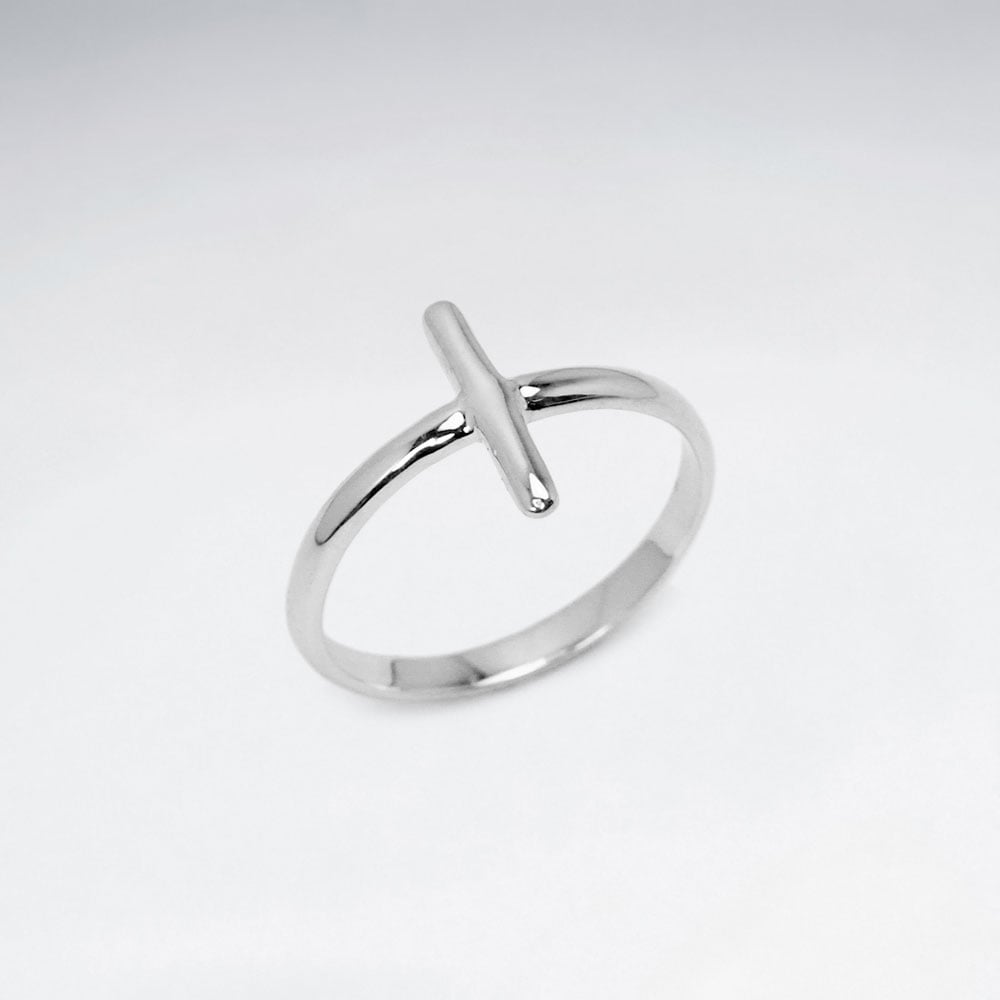 925 Silver Linear Ring