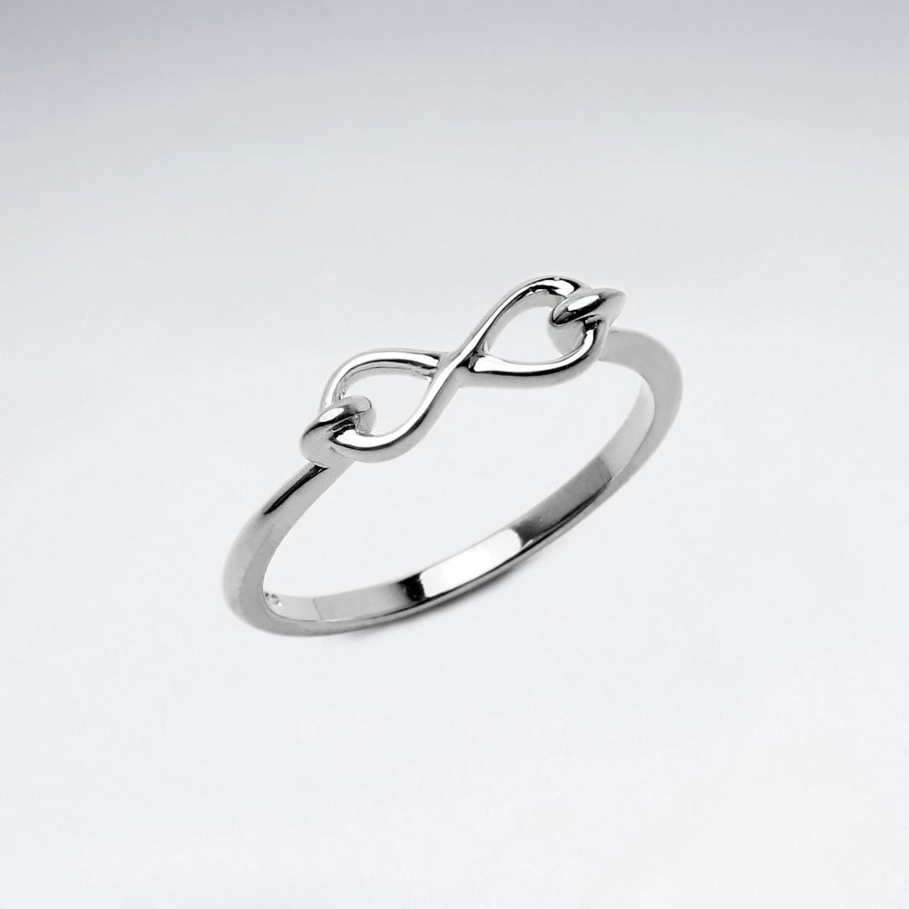 925 Silver Infinity Ring