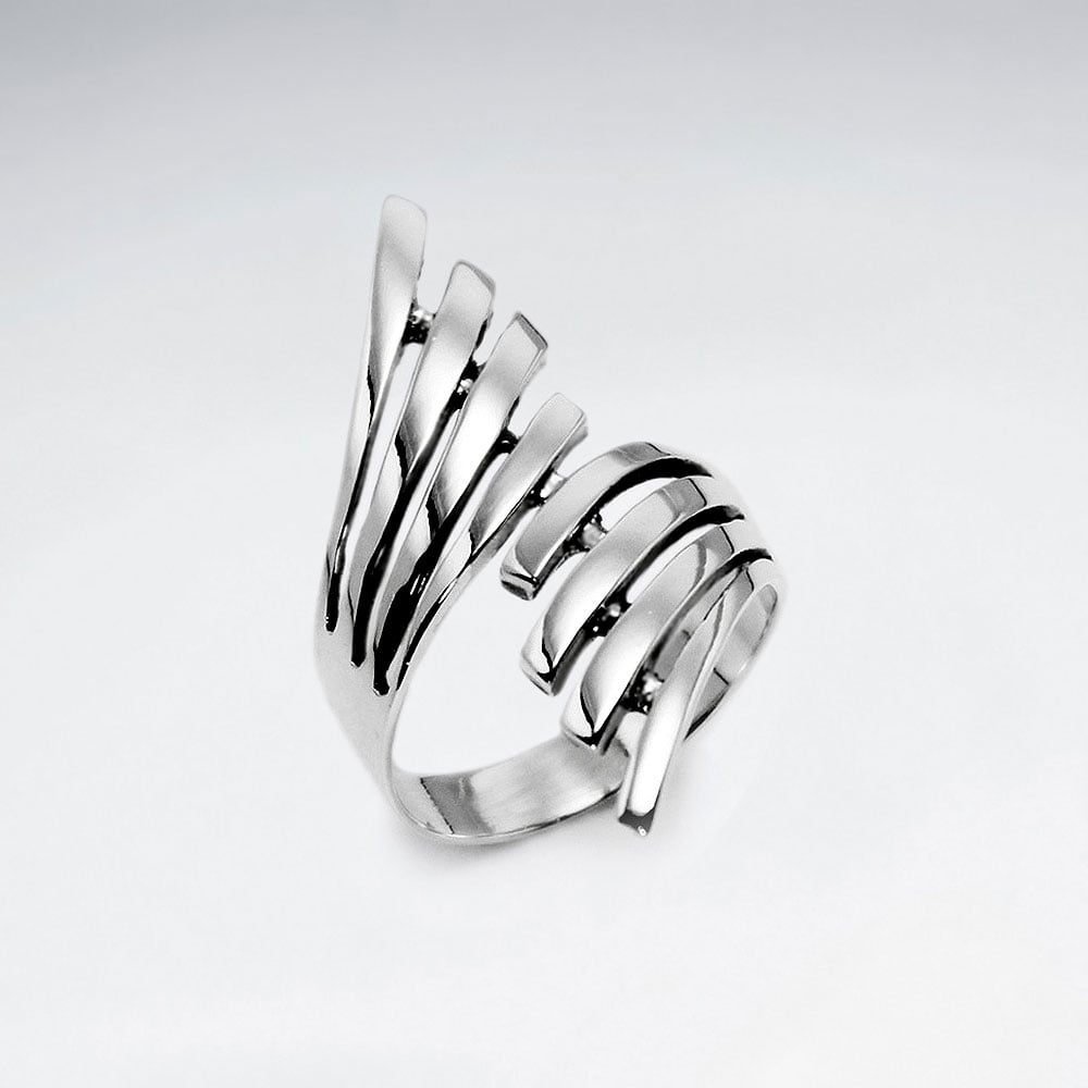 925 Silver Wave Ring