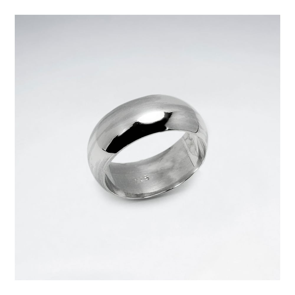 Sterling Silver Smooth Style Ring
