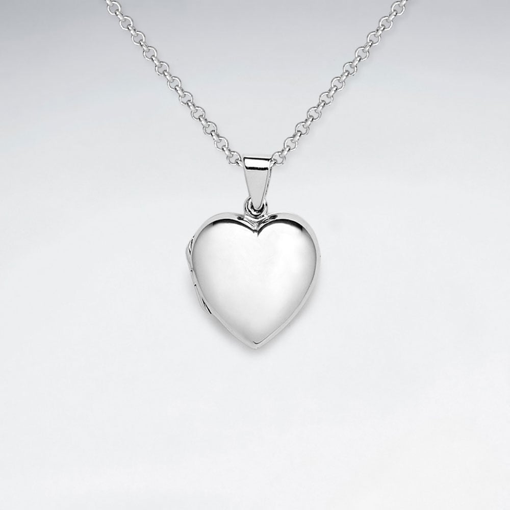 Pendant Treasured Memories Sterling Silver Heart Locket