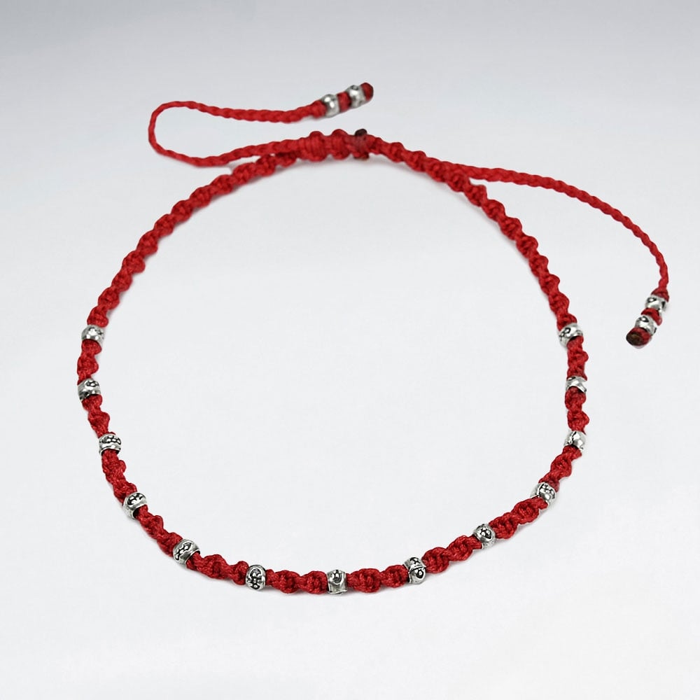 Nylon Cord Twisted Bracelet