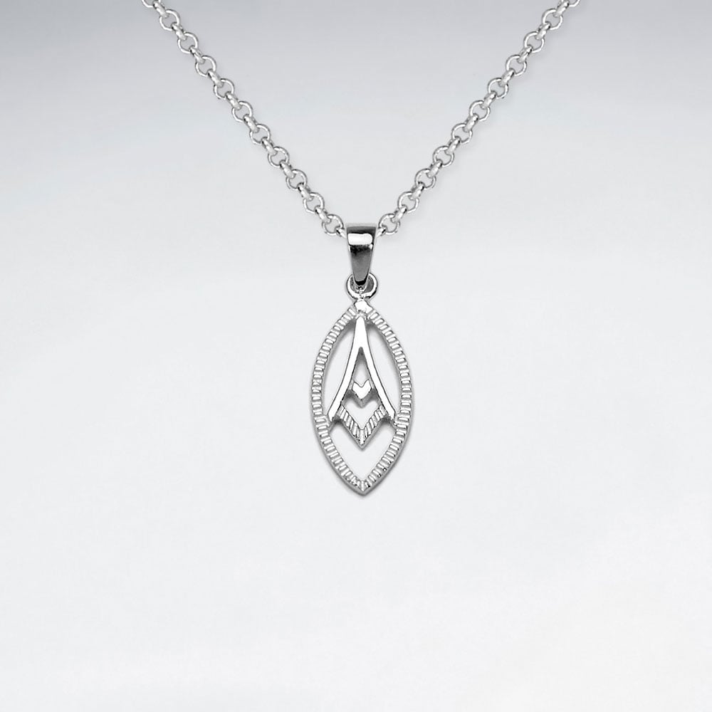 Sterling Silver Forever Paris Pendant