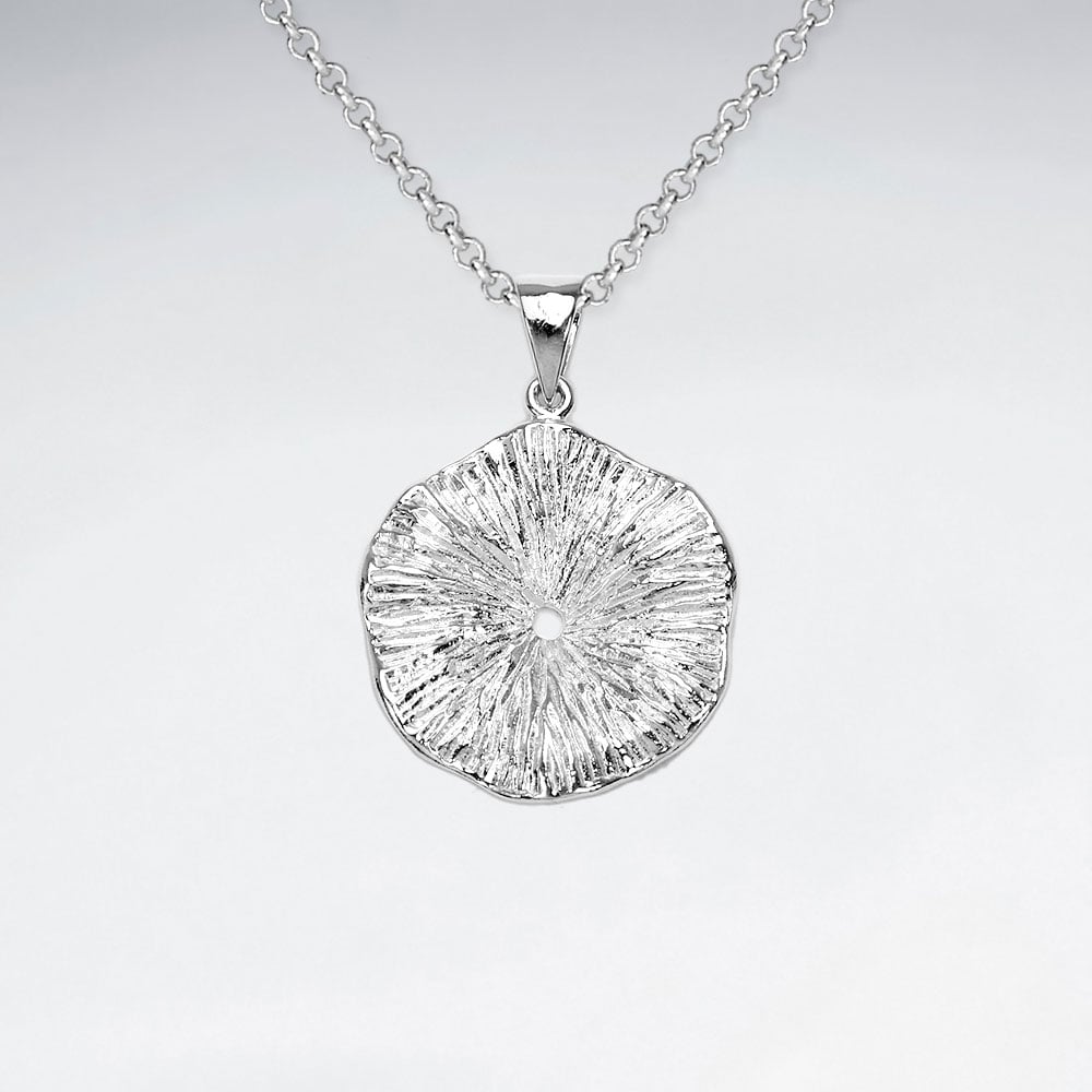 Sterling Silver Sand Dollar Pendant