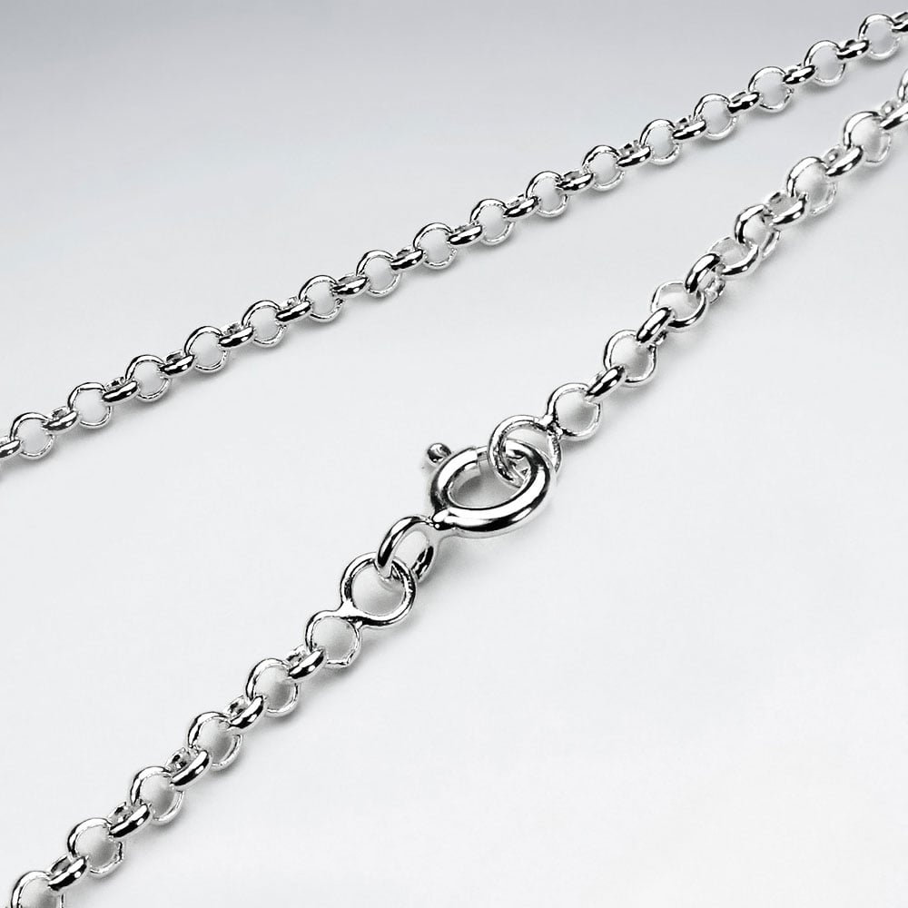 Sterling Silver Link Necklace