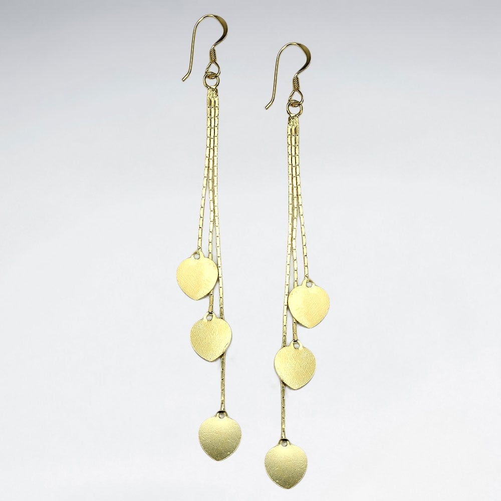 Sterling Silver Rainfall Maestro Circle Cascade Earrings