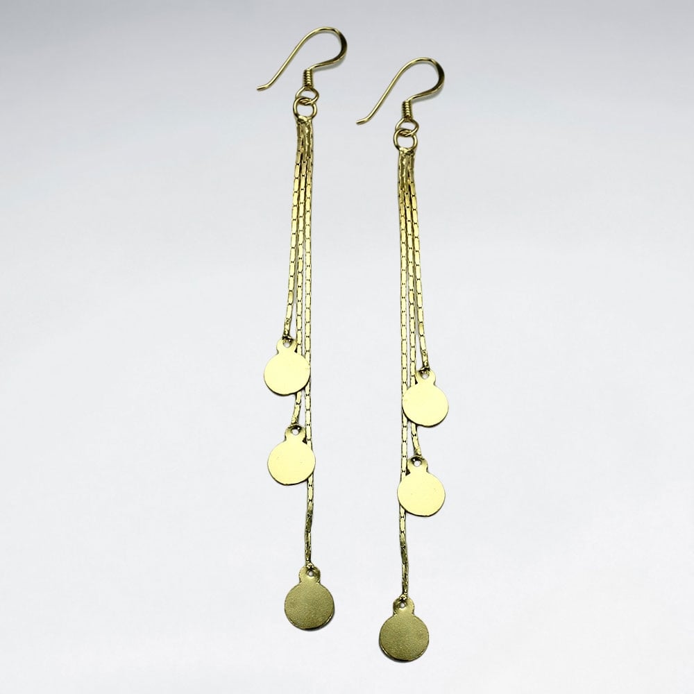 Innocent Desire Sterling Silver Cascade Earrings