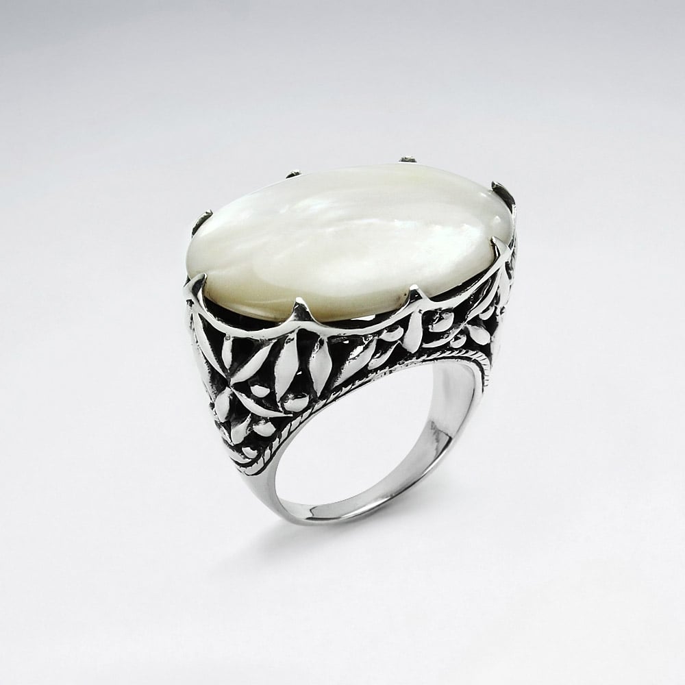 Sterling Silver Big Bold Ring