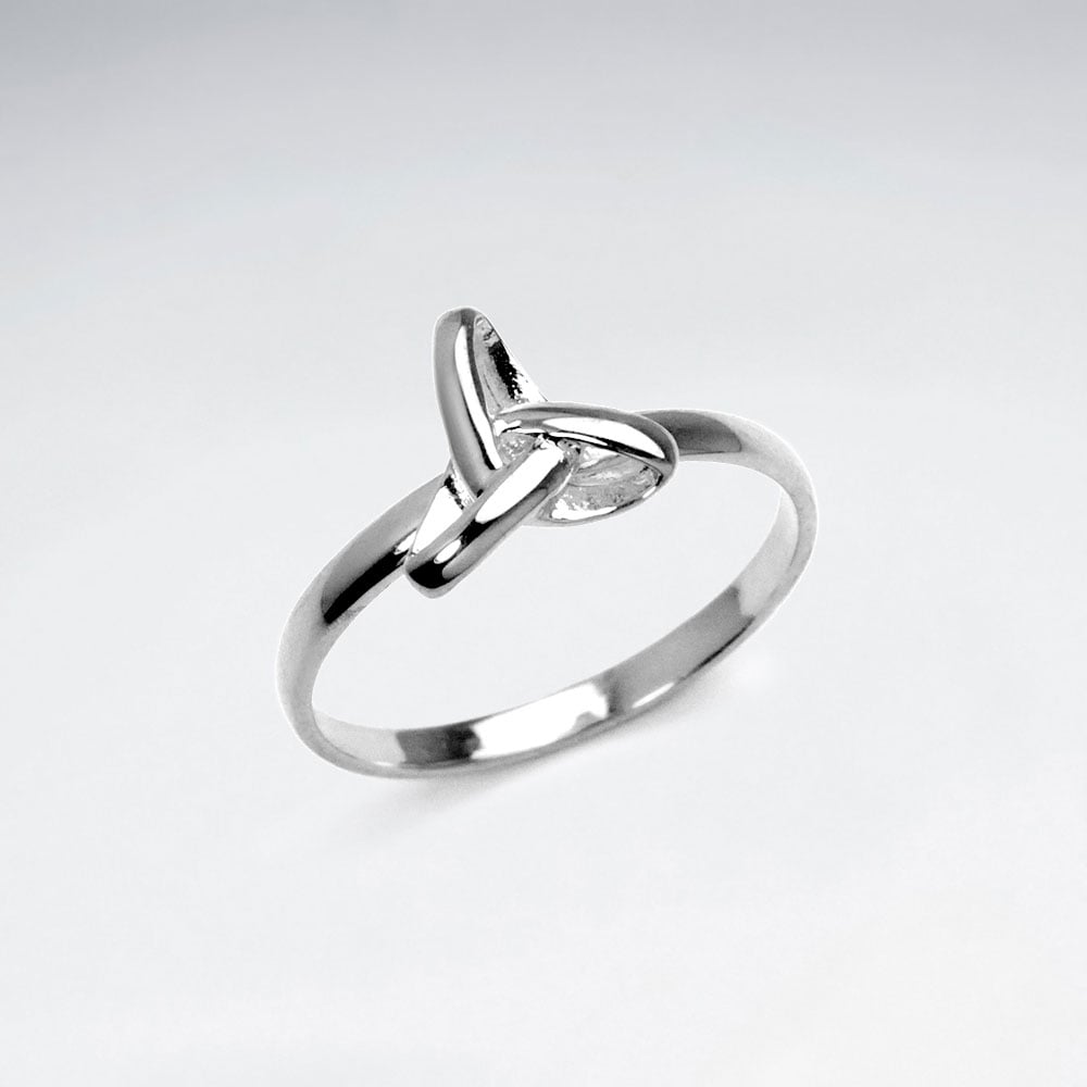Trinity Knot Ring in Sterling Silver