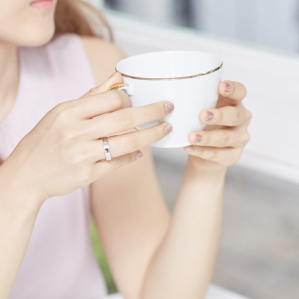 Engravable 925 Silver Ring