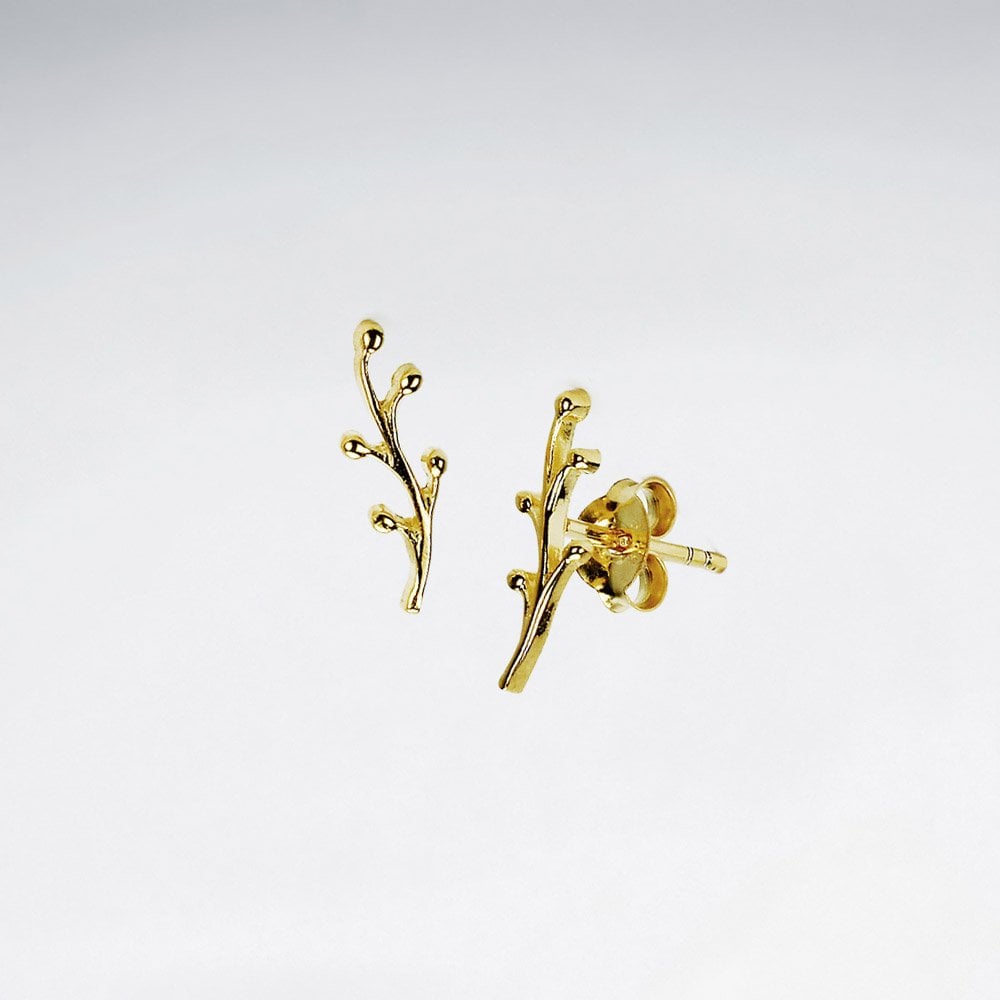 Sterling Silver Natural Elements Earrings