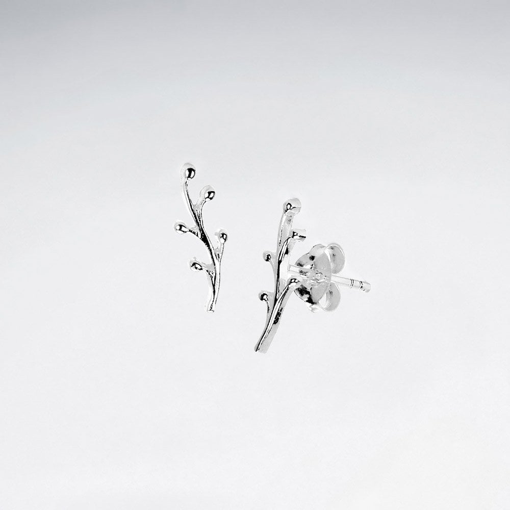 Sterling Silver Natural Elements Earrings