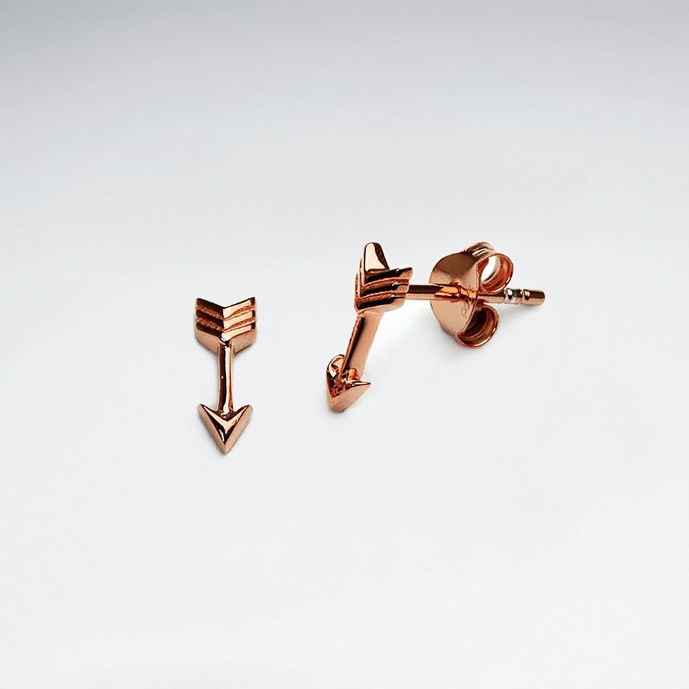 925 Silver Arrow Stud Earrings