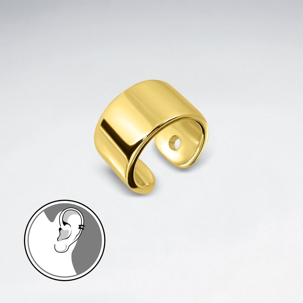 Sterling Silver Minimalist Ear Cuff Earrings