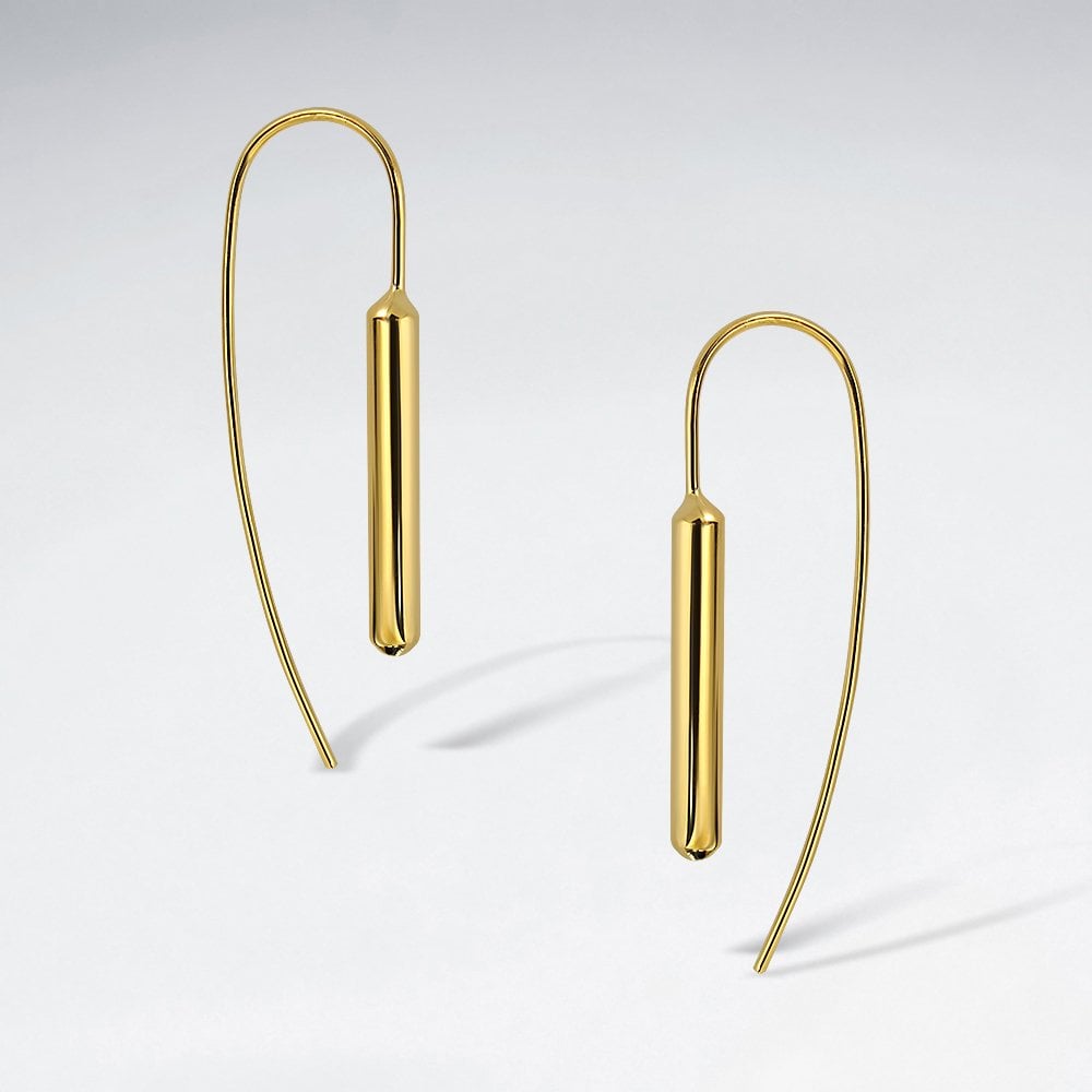 Sterling Silver Post Shaped Threader Earrings