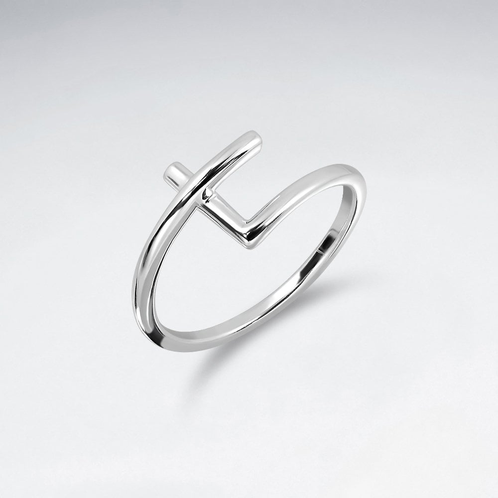 Sterling Silver Full Twist Ring