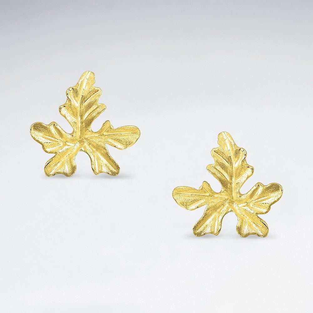 Sterling Silver Ivy Gourd Earrings