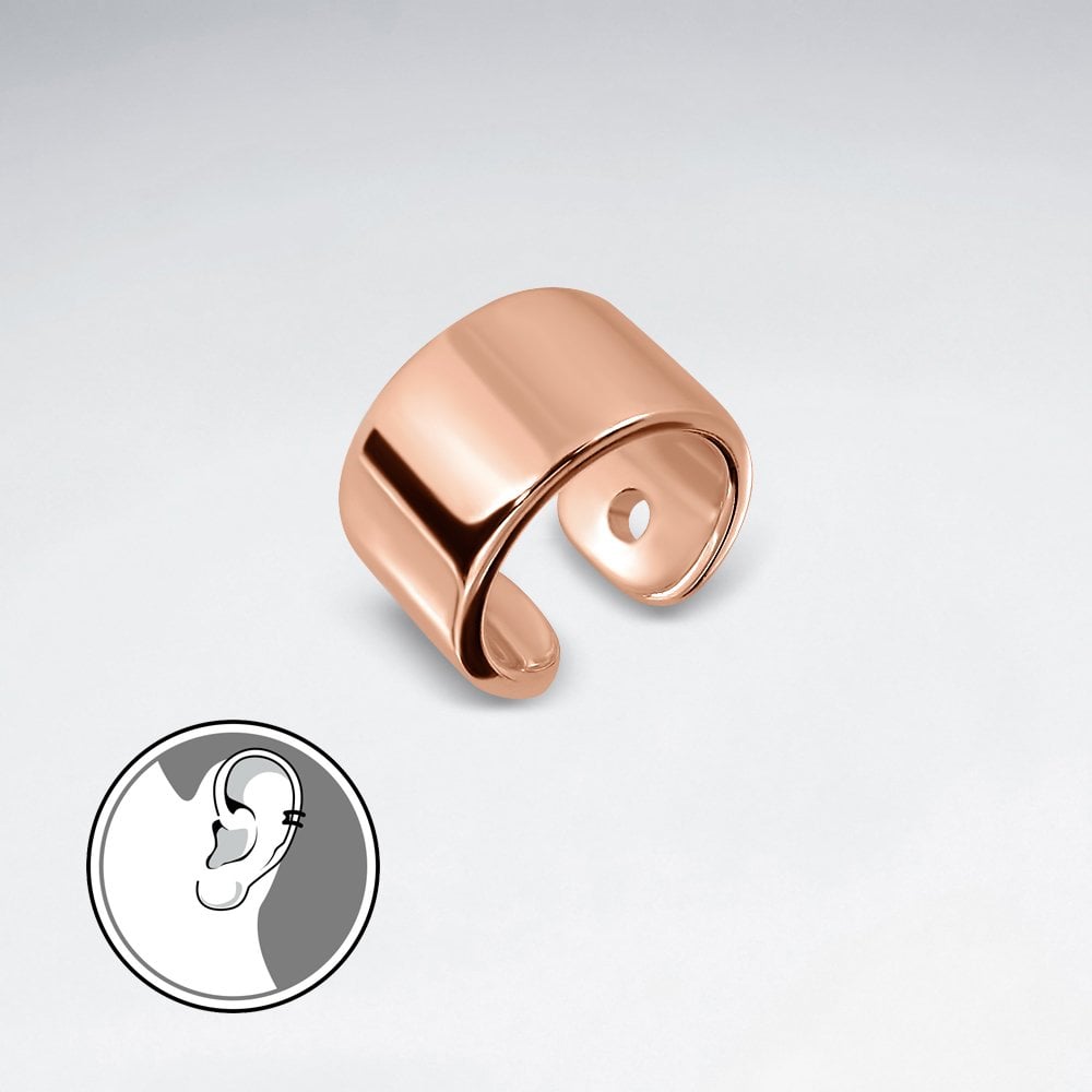Sterling Silver Minimalist Ear Cuff Earrings