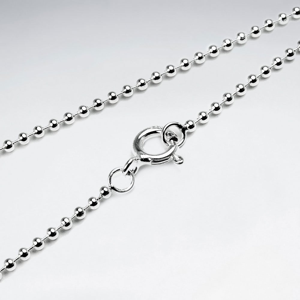 Ball 925 Silver Chain