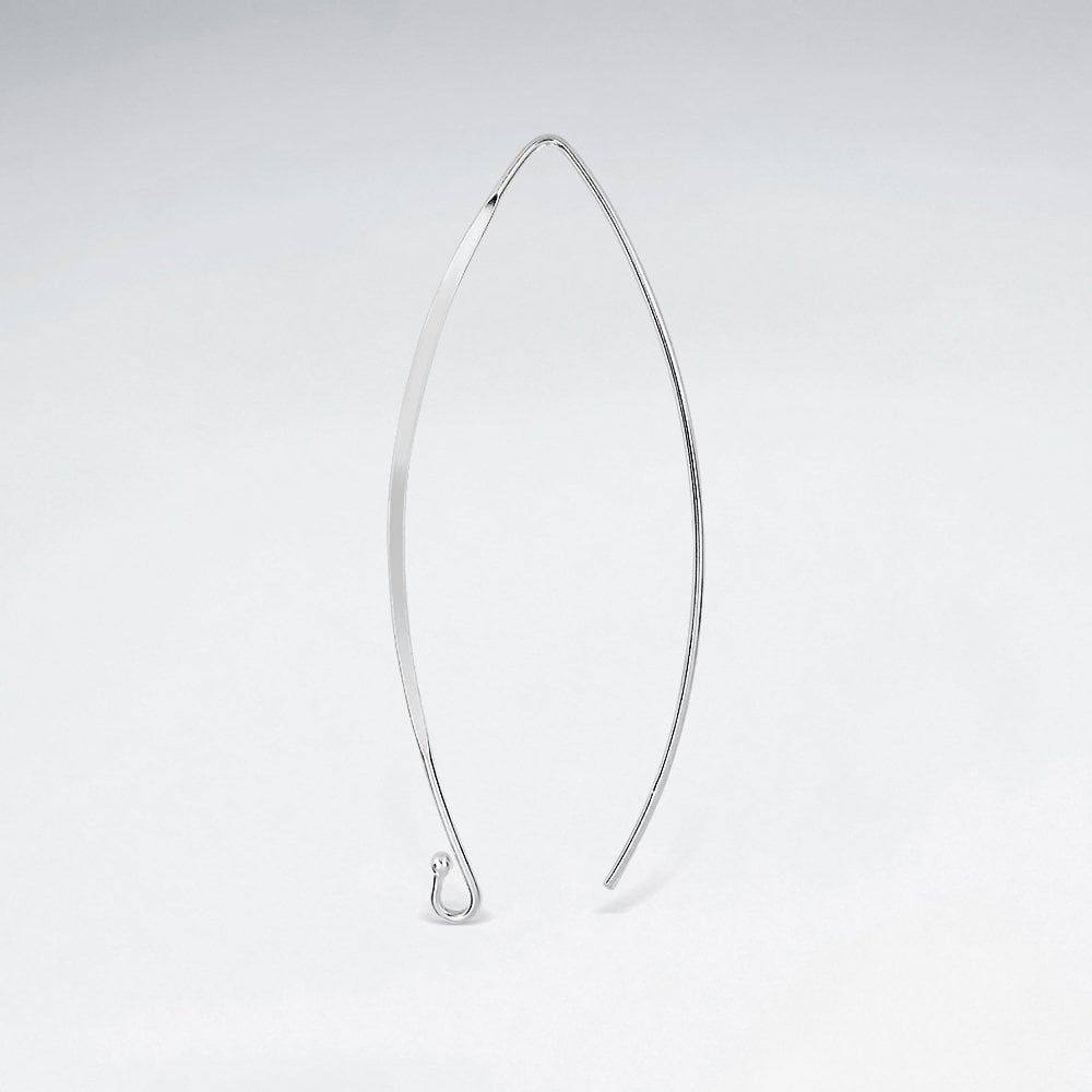 Sterling Silver Threader Hooks Earring Accessories Pack Of 10 Pairs