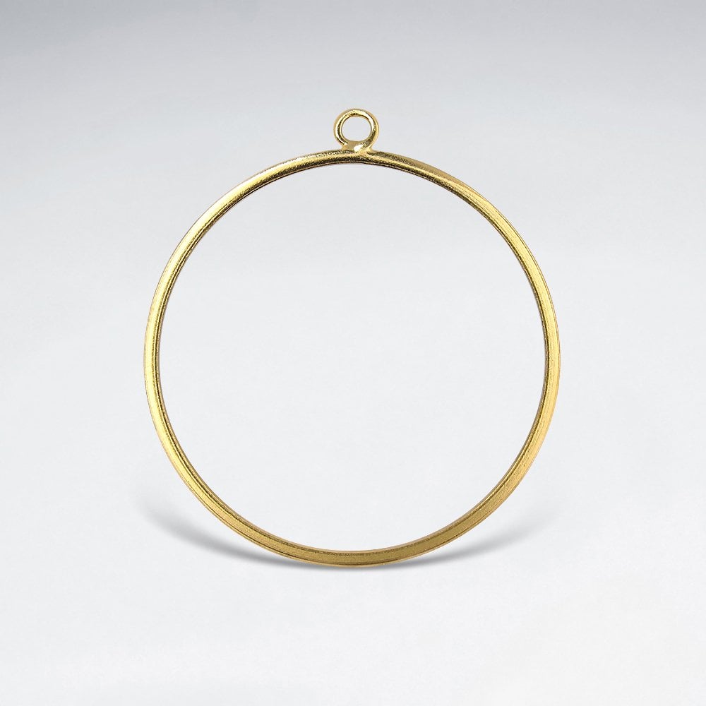 Round Hoop Earring Accessory Part for Jewelry